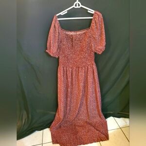 Elastic topped sun dress